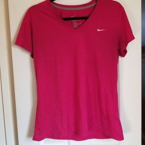 Pink Nike DRI-FIT T-shirt perfect condition